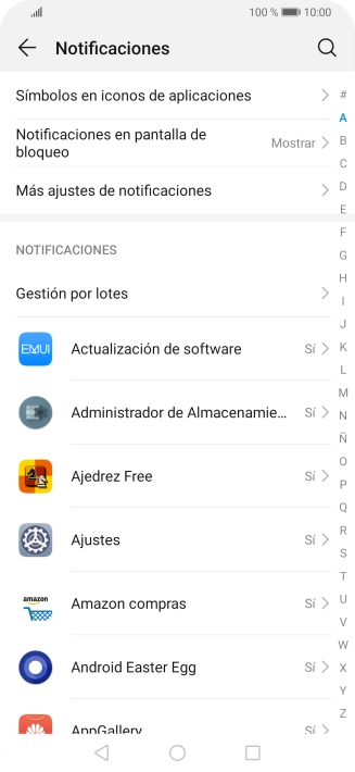 Pulsa la app deseada. Pulsa la app deseada.