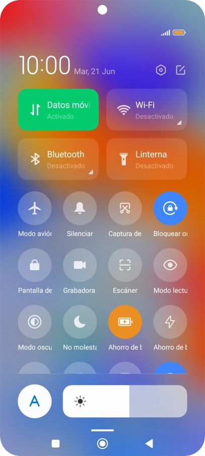 Pulsa la tecla de inicio para terminar y regresar a la pantalla de inicio. Pulsa la tecla de inicio para terminar y regresar a la pantalla de inicio.