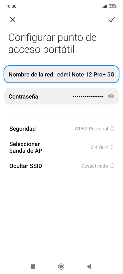 Pulsa Seguridad.