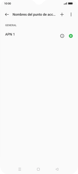 Pulsa el icono de nueva conexión de datos. Pulsa el icono de nueva conexión de datos.