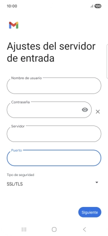 Pulsa Siguiente.