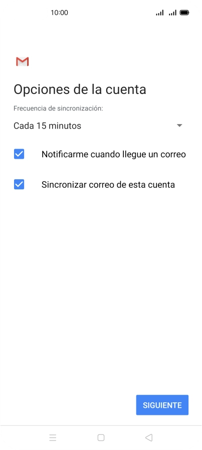 Pulsa la lista desplegable bajo 