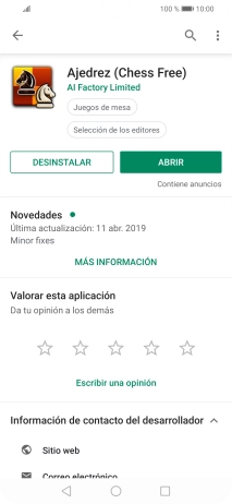Pulsa DESINSTALAR. Pulsa DESINSTALAR.