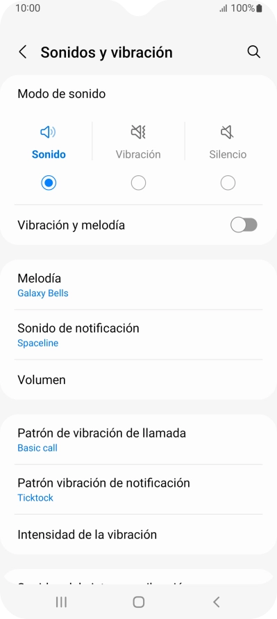 Pulsa Melodía.