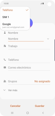 Pulsa Teléfono.