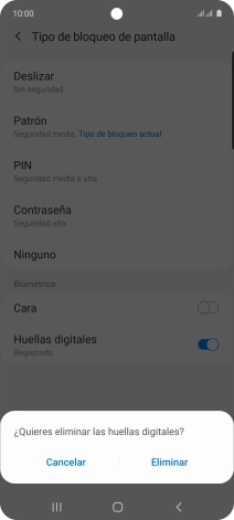 Pulsa Eliminar. Pulsa Eliminar.