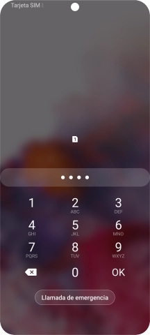 Si lo solicita el teléfono, introduce el código PIN y pulsa OK. Si lo solicita el teléfono, introduce el código PIN y pulsa OK.