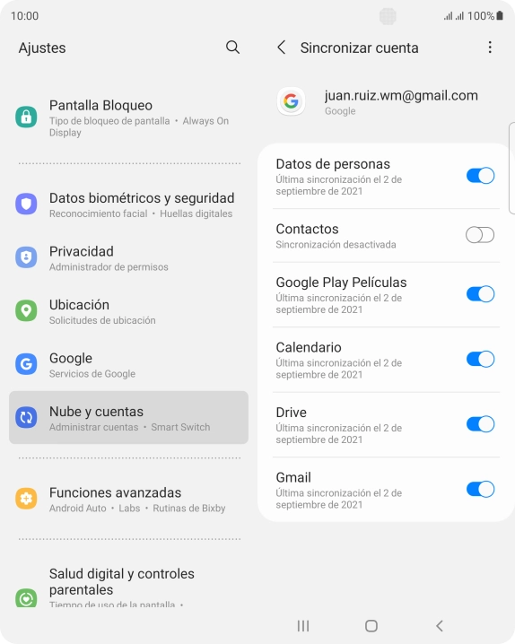 Pulsa el indicador junto a Pulsa el indicador junto a
