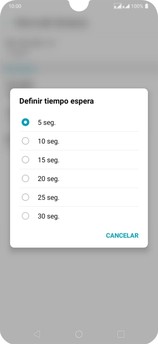 Si desvías las llamadas perdidas, tendrás que seleccionar un retardo para el desvío. Pulsa el retardo deseado y sigue las indicaciones de la pantalla para seleccionar el retardo deseado del desvío. Si desvías las llamadas perdidas, tendrás que seleccionar un retardo para el desvío. Pulsa el retardo deseado y sigue las indicaciones de la pantalla para seleccionar el retardo deseado del desvío.