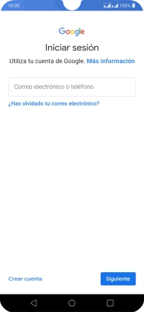 Si no tienes una cuenta de Google, pulsa Crear cuenta y sigue las indicaciones de la pantalla para ver cómo crear una cuenta nueva. Si no tienes una cuenta de Google, pulsa Crear cuenta y sigue las indicaciones de la pantalla para ver cómo crear una cuenta nueva.