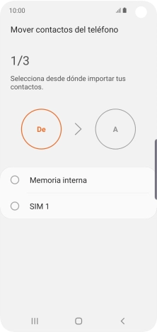 Pulsa el nombre de la tarjeta SIM.