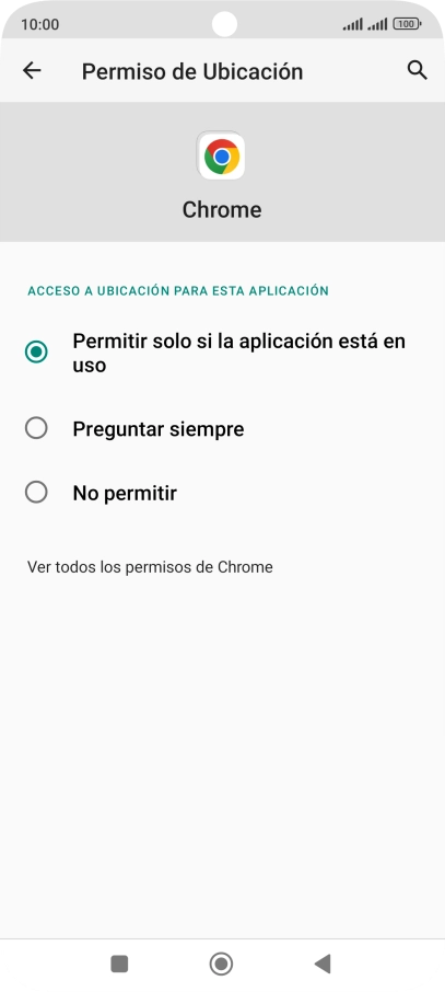 Pulsa el ajuste deseado. Pulsa el ajuste deseado.