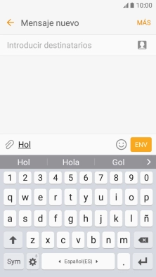 Pulsa la palabra deseada para insertarla. Pulsa la palabra deseada para insertarla.