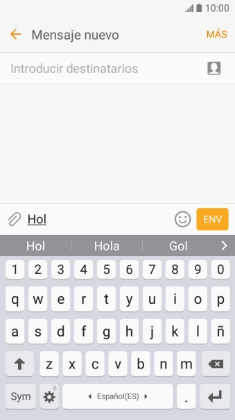 Pulsa la palabra deseada para insertarla. Pulsa la palabra deseada para insertarla.