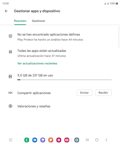 Pulsa Gestionar. Pulsa Gestionar.