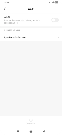 Pulsa el indicador junto a 
