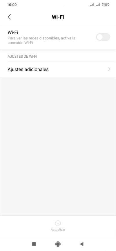Pulsa el indicador junto a 