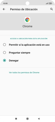 Pulsa el ajuste deseado. Pulsa el ajuste deseado.