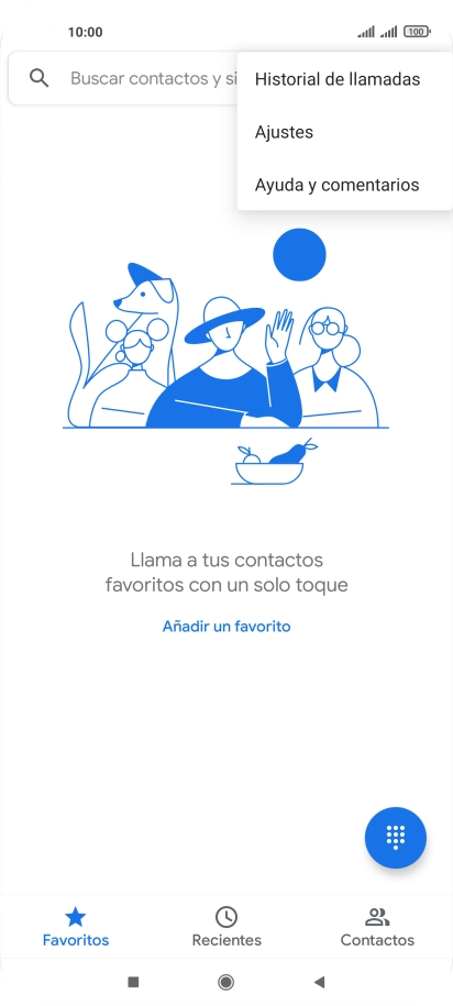 Pulsa Ajustes.
