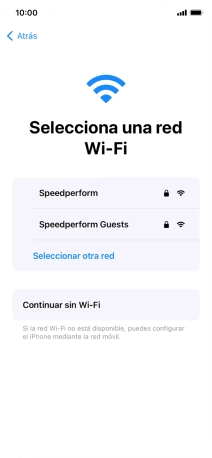 Pulsa la red wifi deseada. Pulsa la red wifi deseada.