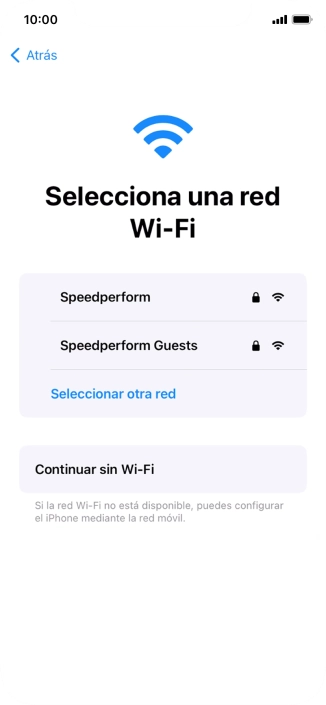 Pulsa la red wifi deseada. Pulsa la red wifi deseada.
