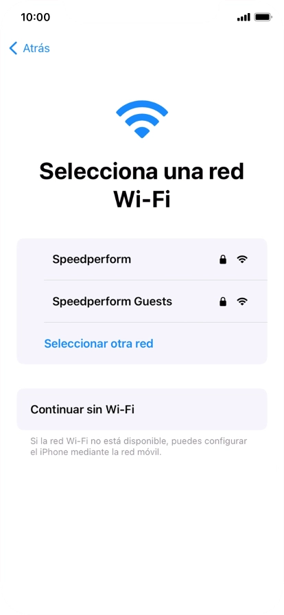 Pulsa la red wifi deseada. Pulsa la red wifi deseada.