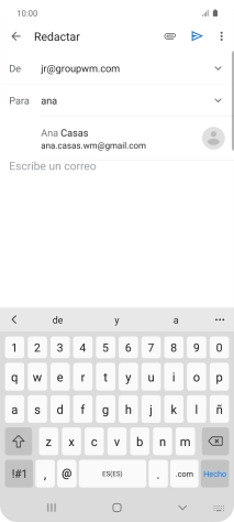 Pulsa el contacto deseado. Pulsa el contacto deseado.