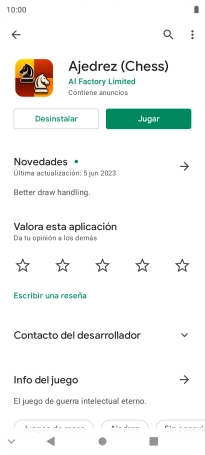 Pulsa Desinstalar. Pulsa Desinstalar.
