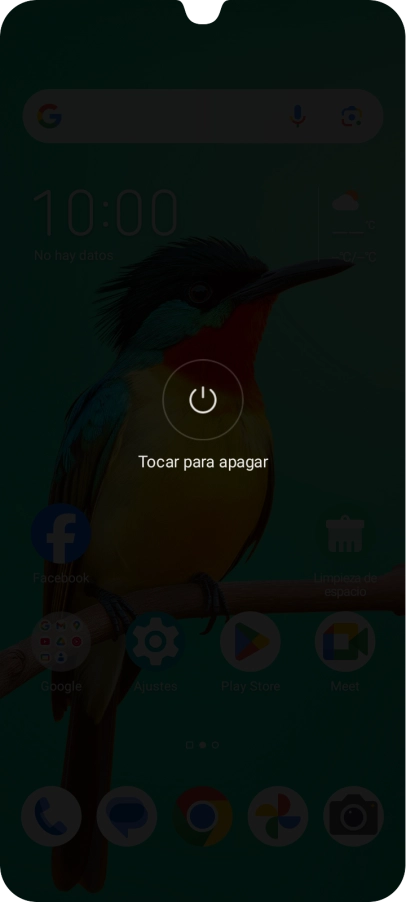 Pulsa Tocar para apagar. Pulsa Tocar para apagar.