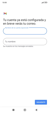 Pulsa Tu nombre e introduce el nombre del remitente. Pulsa Tu nombre e introduce el nombre del remitente.