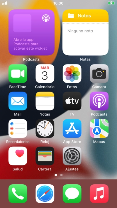 Cuando el icono de carga de batería aparece en la pantalla, el teléfono se está cargando. Cuando el icono de carga de batería aparece en la pantalla, el teléfono se está cargando.
