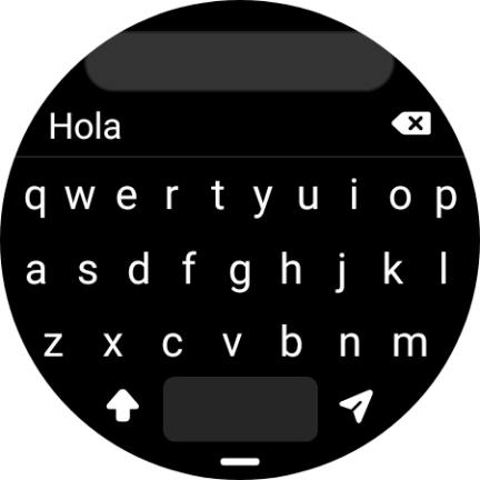 Pulsa el icono de enviar. Pulsa el icono de enviar.
