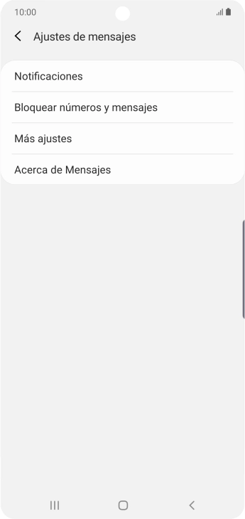 Pulsa Más ajustes.