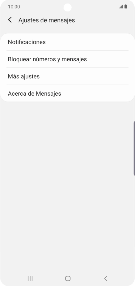 Pulsa Más ajustes.