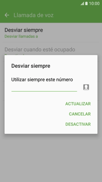 Pulsa DESACTIVAR. Pulsa DESACTIVAR.