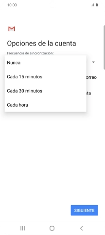 Pulsa el ajuste deseado. Pulsa el ajuste deseado.