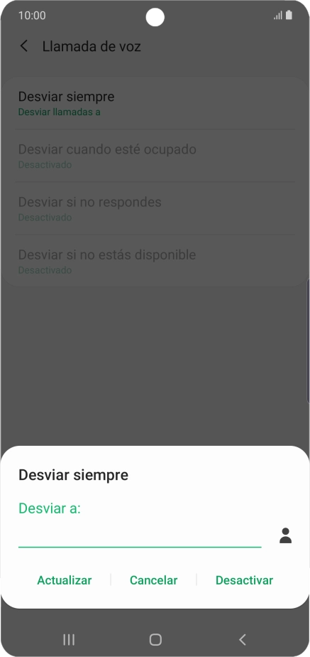 Pulsa Desactivar. Pulsa Desactivar.