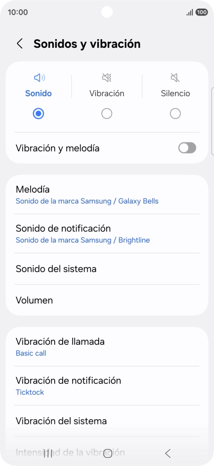 Pulsa Melodía.