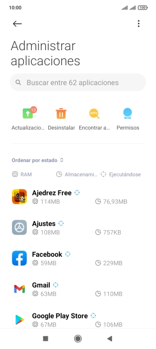 Pulsa la app deseada. Pulsa la app deseada.