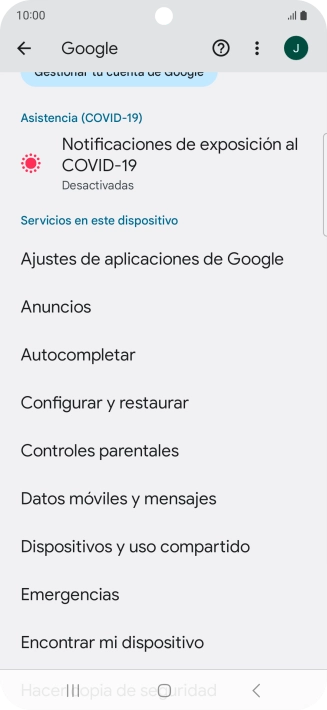 Pulsa Encontrar mi dispositivo. Pulsa Encontrar mi dispositivo.