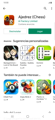Pulsa la tecla de inicio para terminar y regresar a la pantalla de inicio. Pulsa la tecla de inicio para terminar y regresar a la pantalla de inicio.