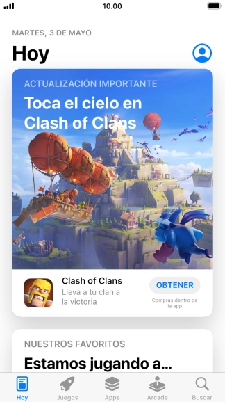 Pulsa Buscar. Pulsa Buscar.