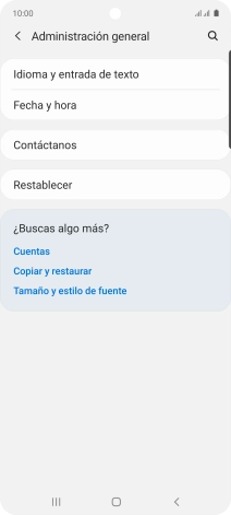 Pulsa Fecha y hora. Pulsa Fecha y hora.