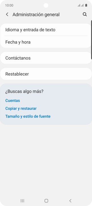 Pulsa Fecha y hora. Pulsa Fecha y hora.