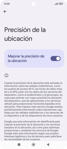 Si pulsas el indicador junto a Si pulsas el indicador junto a