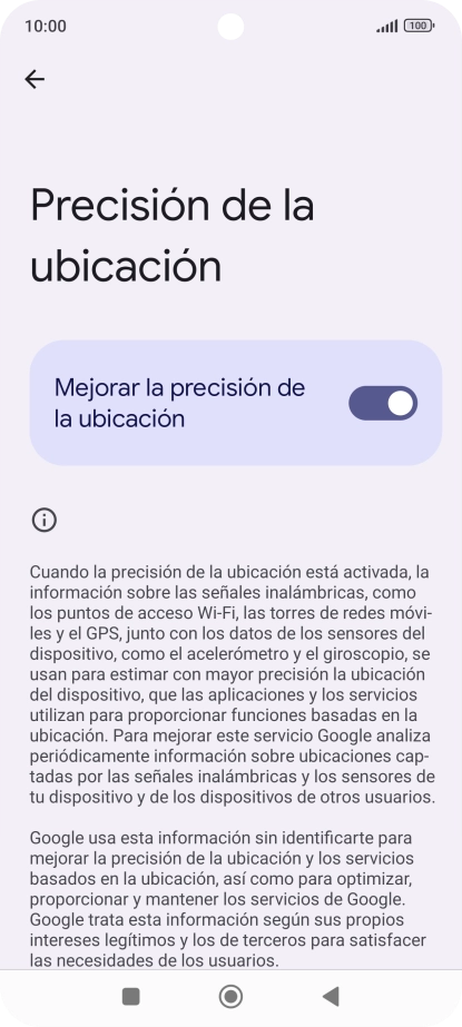 Si pulsas el indicador junto a Si pulsas el indicador junto a