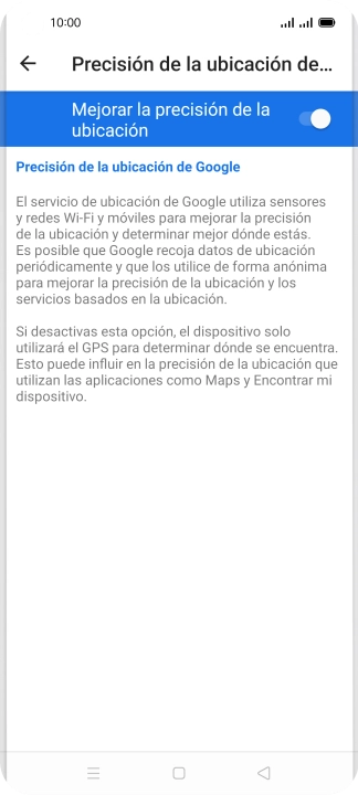 Si pulsas el indicador junto a Si pulsas el indicador junto a