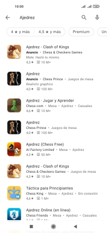 Pulsa la app deseada. Pulsa la app deseada.