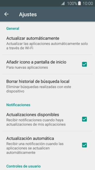 Pulsa Actualizar automáticamente. Pulsa Actualizar automáticamente.