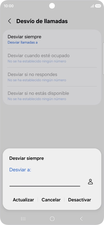 Pulsa Desactivar.
